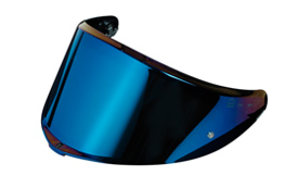 AGV K-6 Visier iridium blau