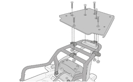 GIVI Topcase Träger SR9050 Royal Enfield