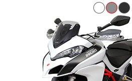 Multistrada Sportscheibe "SP", rauchgrau