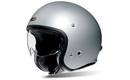 Shoei J O Matt Light Silver L