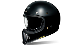 Shoei EX-Zero Schwarz Glanz L