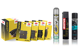 Brake pads and Brake Cleaner