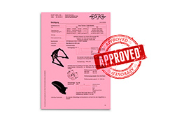 Certificats d'homologation Kit Pneu Large