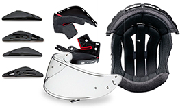 Visors, Spare Parts & Replacement Paddings etc.