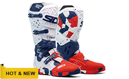 White / Navy / Red