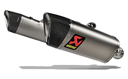 Akrapovic Slip-On Exhaust Systems
